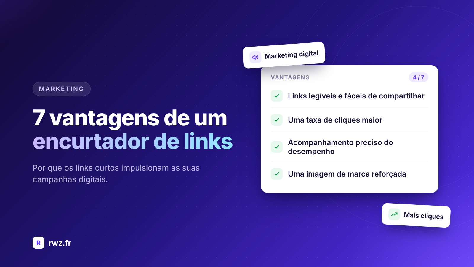 7 vantagens de um encurtador de links para o seu marketing digital