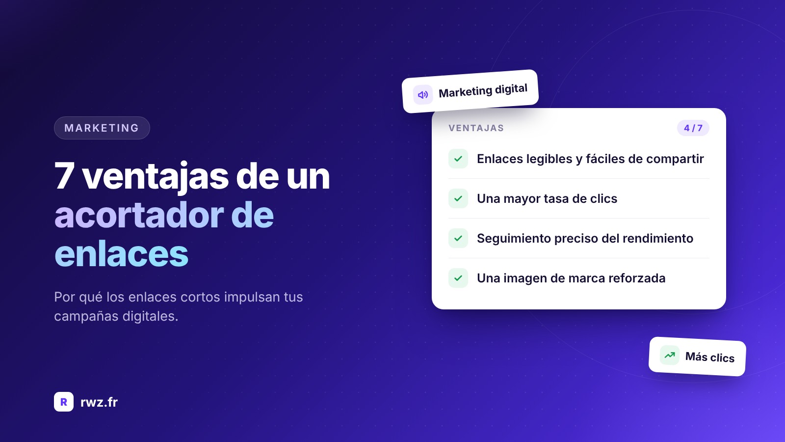7 ventajas de un acortador de enlaces para tu marketing digital