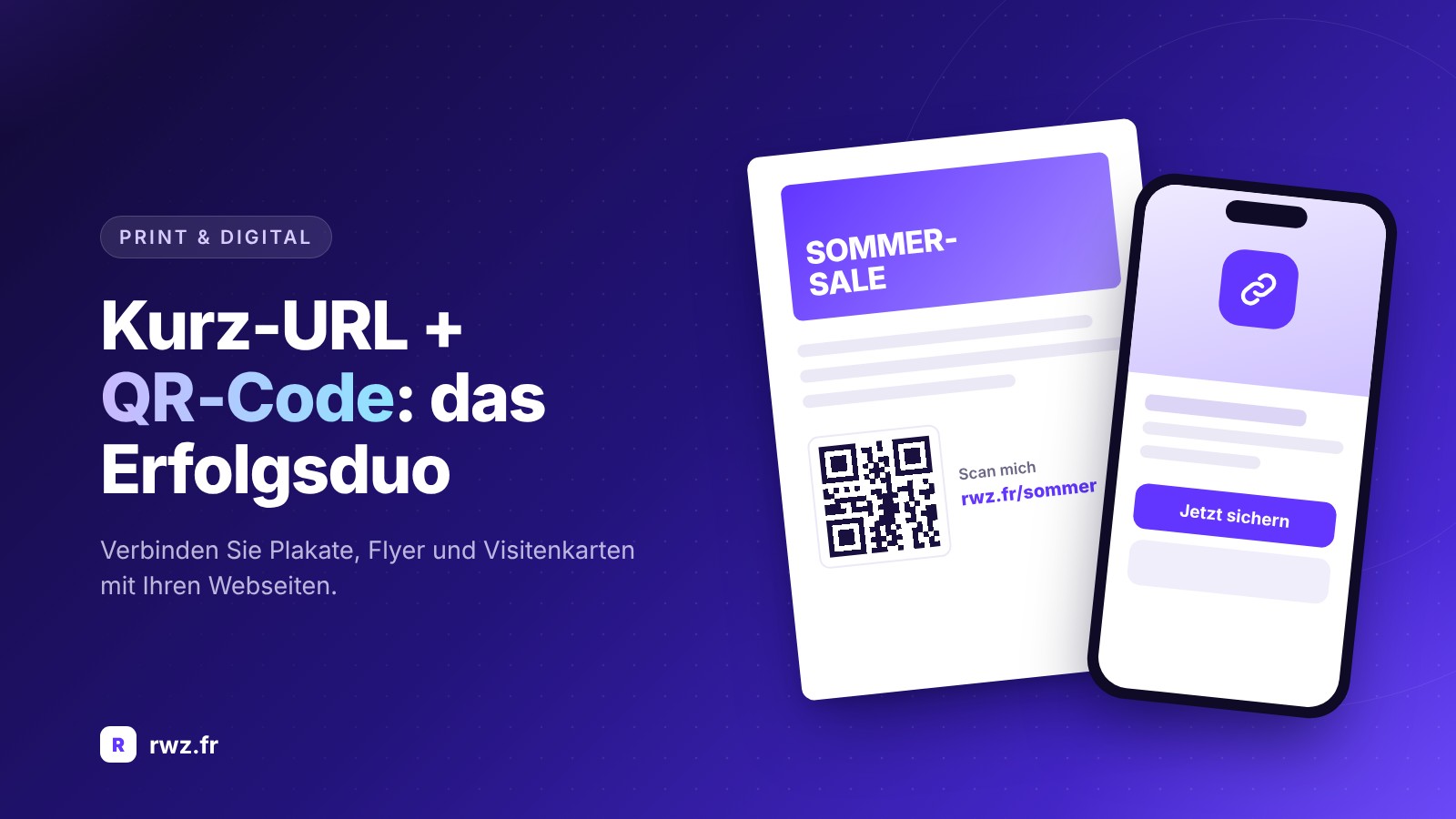 URL-Verkürzer und QR-Code: Das gewinnende Duo für Ihre Print- und Digitalmedien
